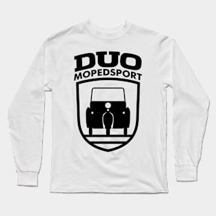 Krause Duo Mopedsport Coat of Arms (black) Long Sleeve T-Shirt